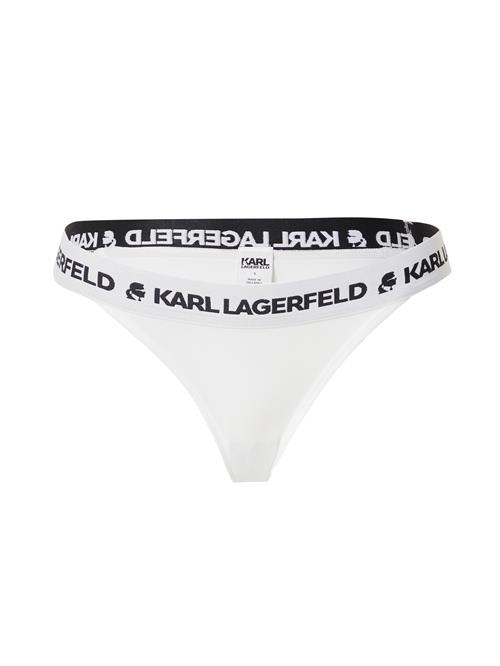 Karl Lagerfeld Slip  sort / hvid