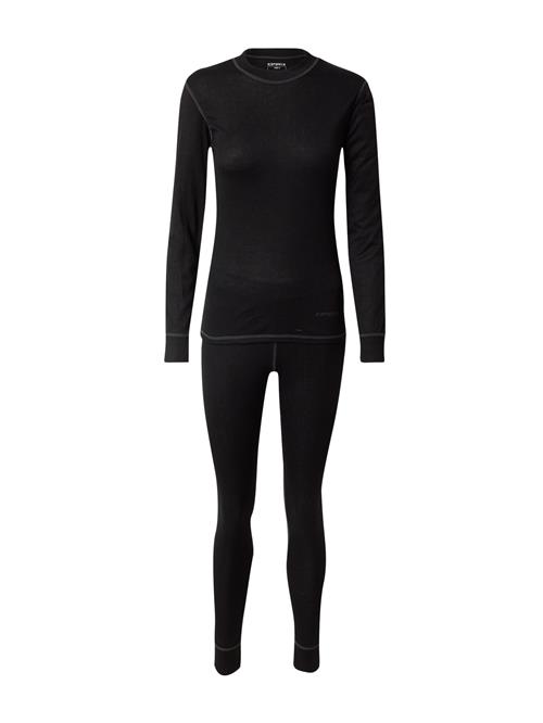 ICEPEAK Base Layer 'Iveye'  grå / sort