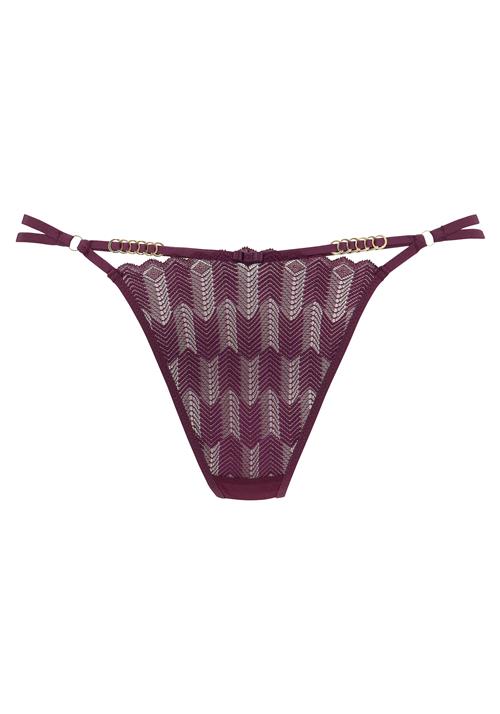 LASCANA String  aubergine