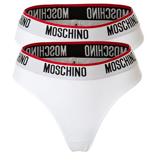 MOSCHINO Slip  blodrød / sort / hvid