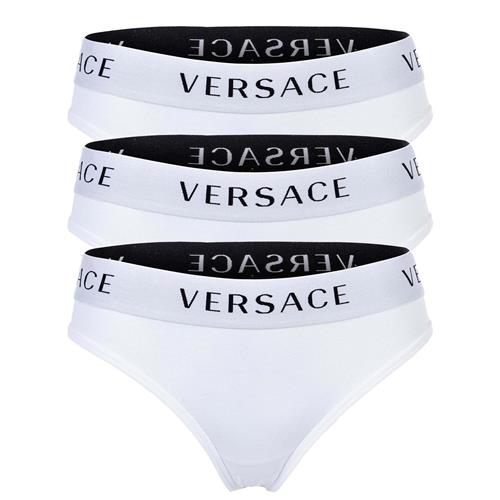 VERSACE Slip  navy / hvid