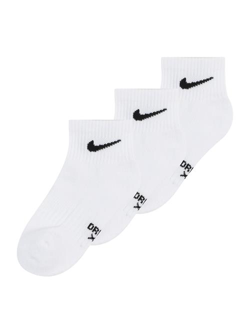 NIKE Sportssokker  sort / offwhite