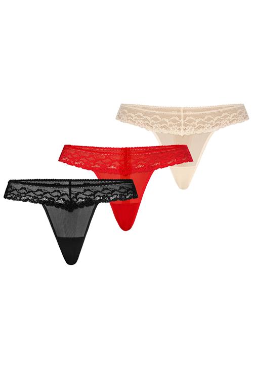 Se TEYLI String 'Leo'  beige / rød / sort ved About You