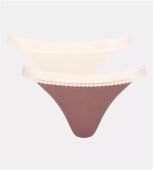 SLOGGI Slip 'GO'  creme / brun