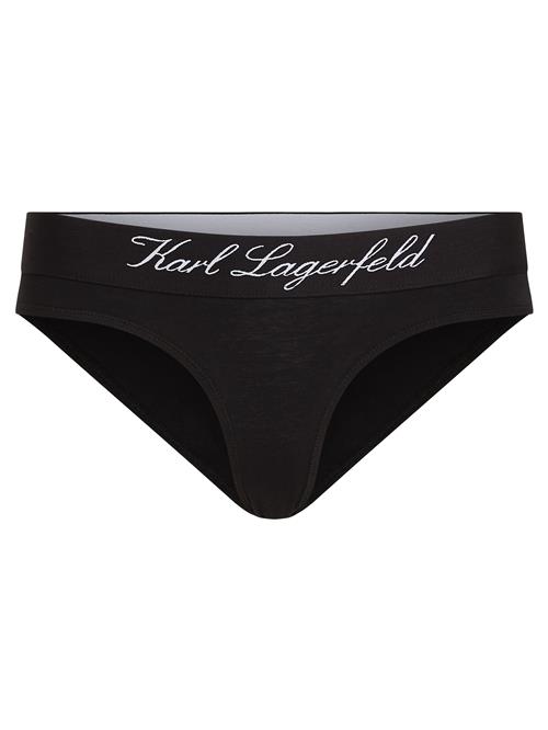 Karl Lagerfeld Slip 'Hotel'  sort / hvid