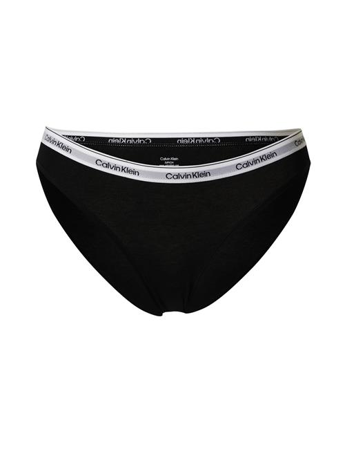 Calvin Klein Underwear Slip  sort / hvid