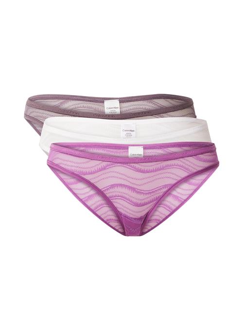 Calvin Klein Underwear String  lilla / lysviolet / offwhite