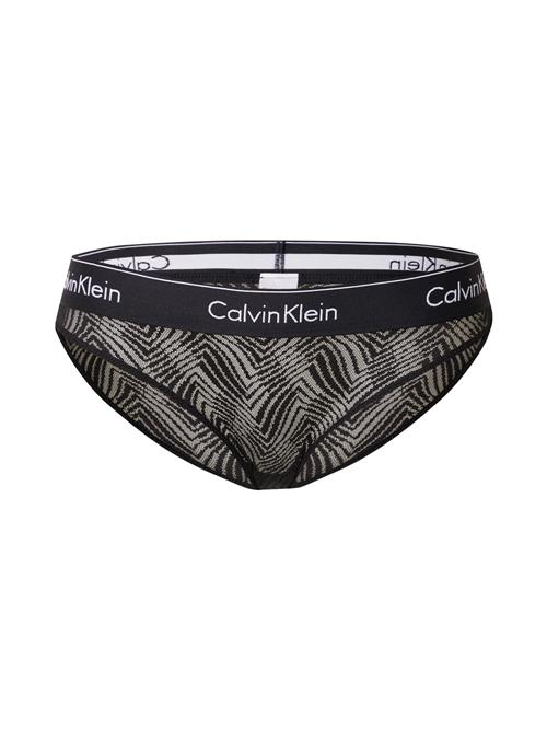 Calvin Klein Underwear Slip  sort / hvid