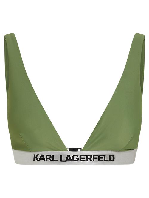 Karl Lagerfeld Bikinioverdel  grå / sort / hvid