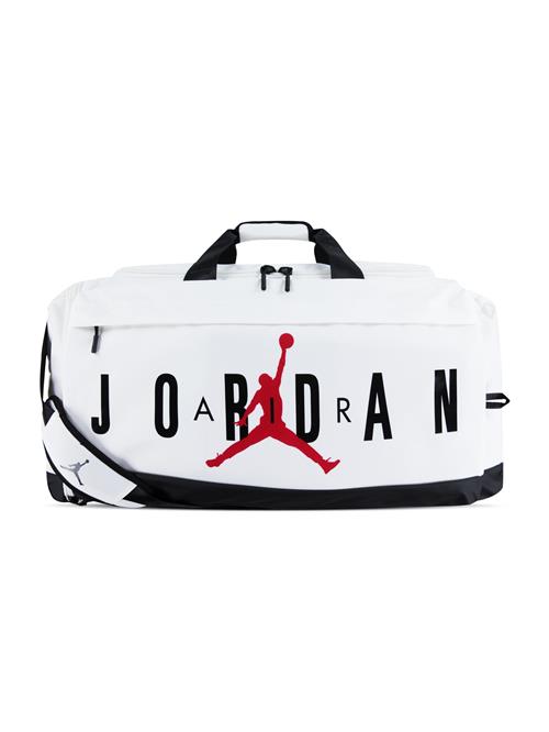 Jordan Sportstaske 'JAM VELOCITY'  rød / sort / hvid