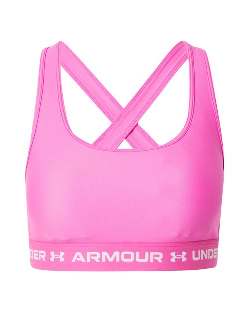 UNDER ARMOUR Sports-BH  lys pink / hvid