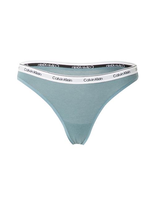 Calvin Klein Underwear String  lyseblå / sort / hvid