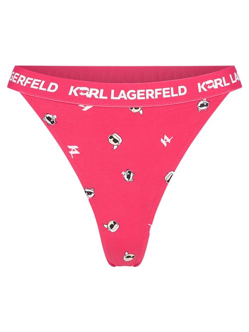 Karl Lagerfeld Slip  pink / hvid