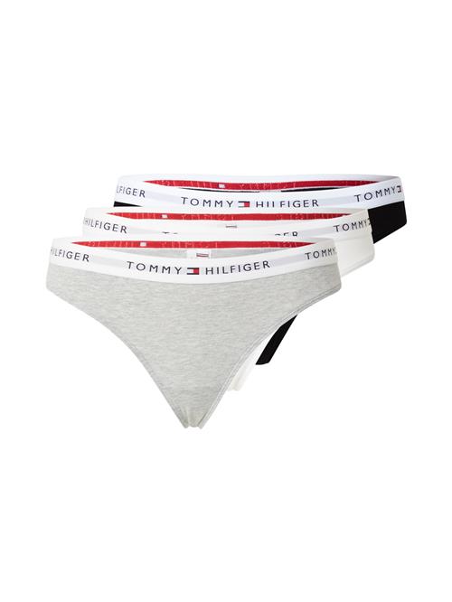 Tommy Hilfiger Underwear String  grå / sort / hvid