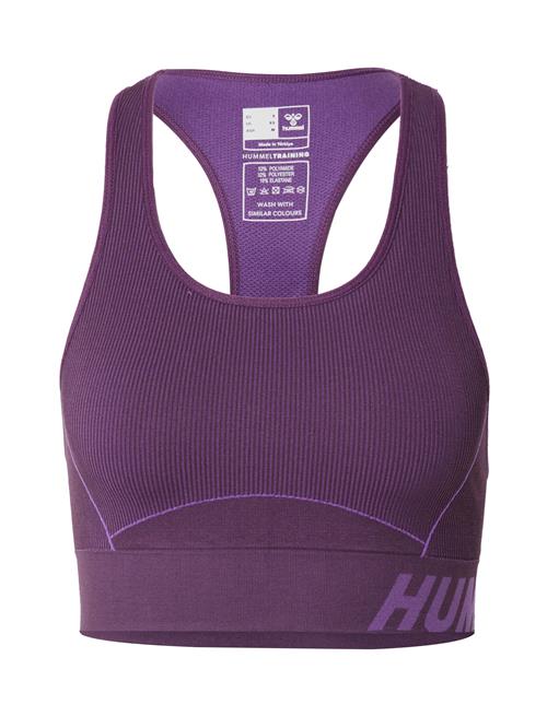 Hummel Sports-BH 'Christel'  blomme / lilla