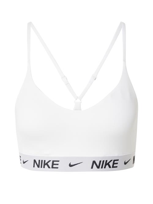 Se NIKE Sports-BH 'INDY'  navy / lysegrå / hvid ved About You