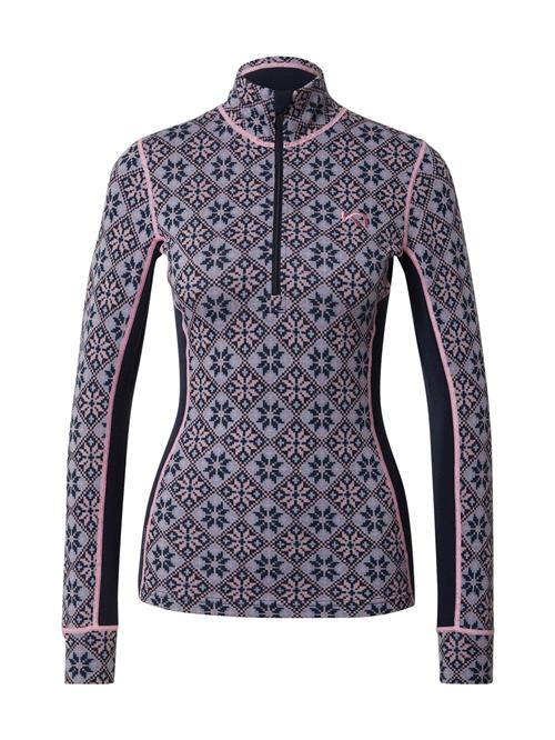 KariTraa Base Layer 'Rose'  navy / dueblå / lyserød