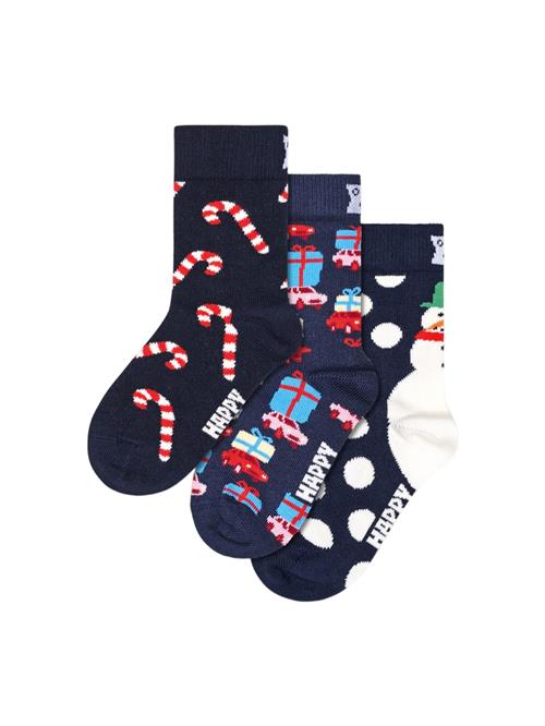 Happy Socks Sokker 'Holiday'  marin / navy / rød / hvid