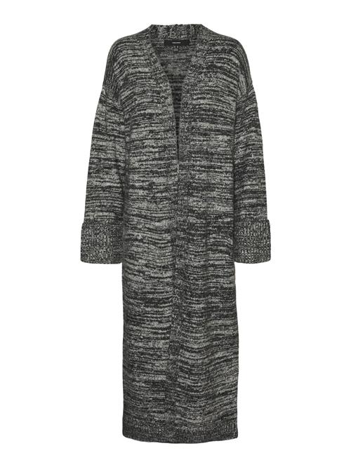 VERO MODA Cardigan  grå / sort