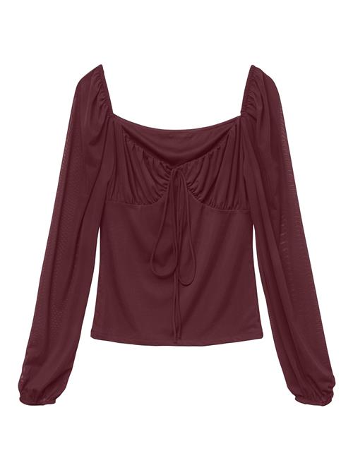 VERO MODA Bluse 'LIA '  purpur