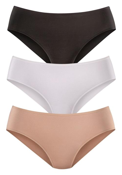 LASCANA Panty  beige / sort / hvid