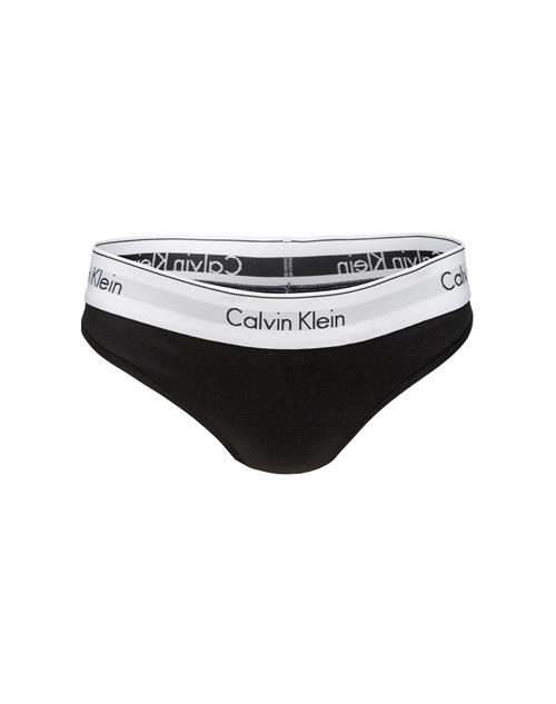 Calvin Klein Underwear String  lysegrå / sort / hvid