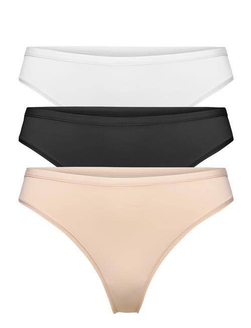 Brief 3 Pack Polly Thong Regul Lindex Patterned