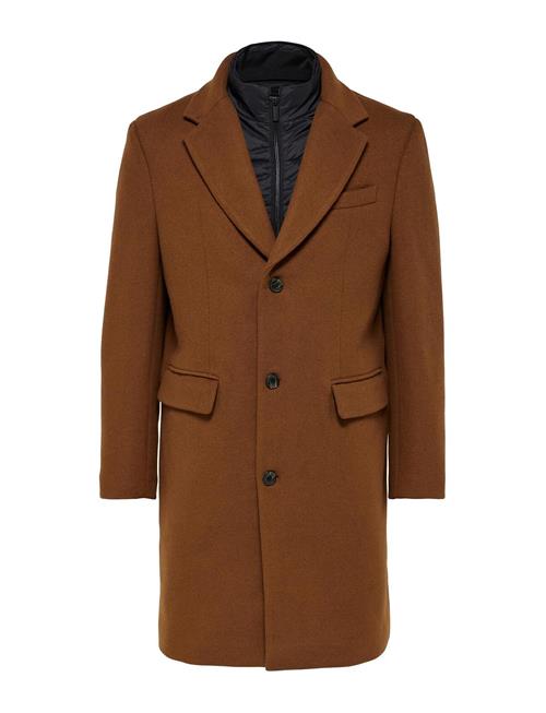 Selected Homme Slhjoseph Wool Coat Noos Selected Homme Brown