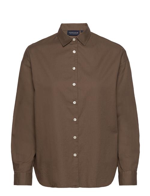 Lexington Clothing Edith Light Oxford Shirt Lexington Clothing Brown