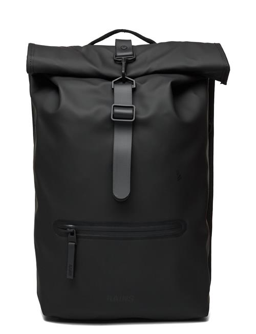 Rains Rolltop Rucksack W3 Rains Black