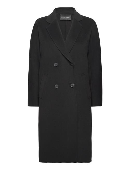 Se Coat Emporio Armani Black ved Booztlet