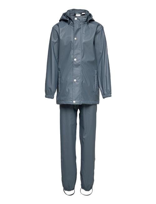 En Fant Rainwear Set Solid En Fant Blue