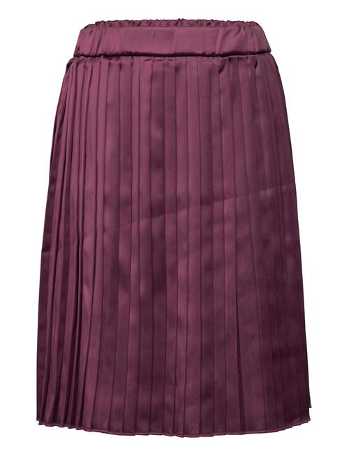 The New Tndacki Pleat Skirt The New Purple