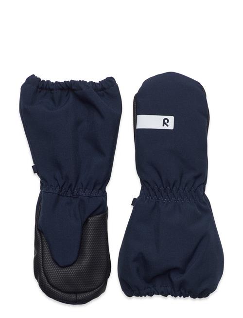 Moffen - Kid's Woven Winter Mittens Reima Navy