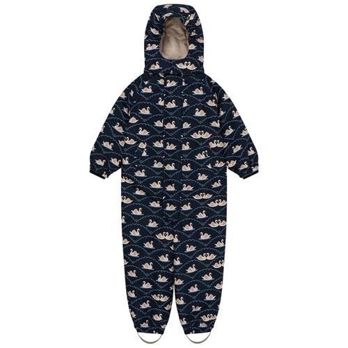 Konges Sløjd NOHR SNOWSUIT PRINT SWAN ECLIPSE | Blå | 2 years