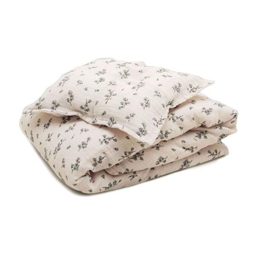 garbo&friends 100 x 130 Muslin Junior Sengetøjssæt Bluebell SE |  | 0