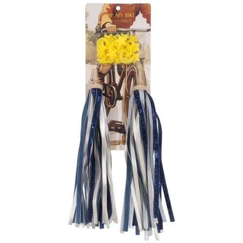 Konges Sløjd Bicycle Streamers And Beads Dark Blue Glitter | Blå | 01