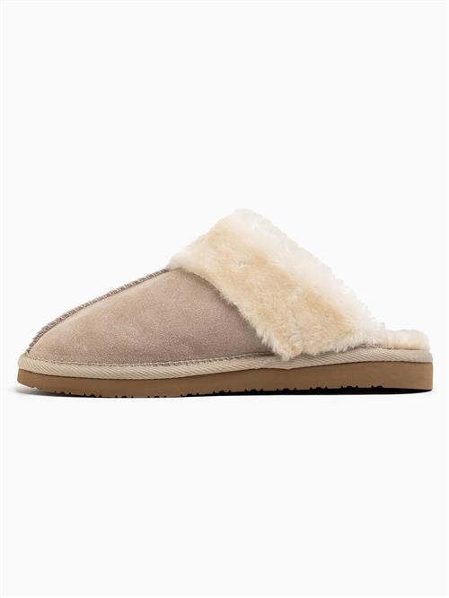 Minnetonka Hjemmesko 'Chesney'  lysebeige