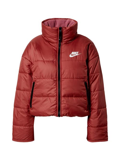 Nike Sportswear Vinterjakke  rustbrun / lys pink / hvid