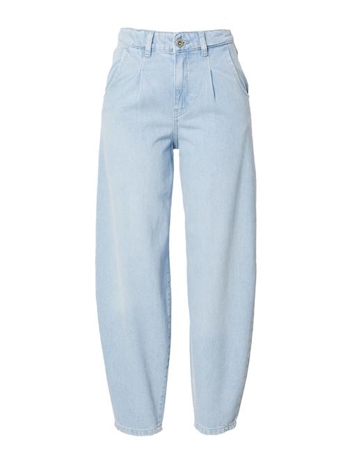 Dorothy Perkins Jeans med lægfolder  lyseblå