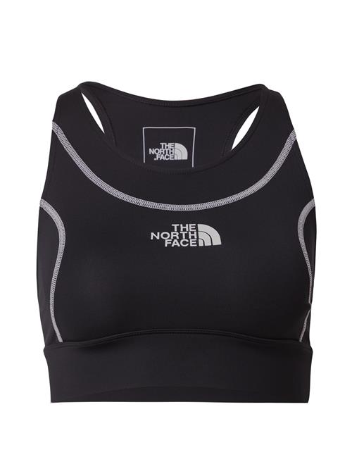 THE NORTH FACE Sports-BH 'Hakuun Bra'  lysegrå / sort