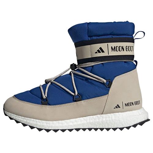 ADIDAS SPORTSWEAR Snowboots 'adidas x MOON BOOT - Moonboost'  beige / mørkeblå