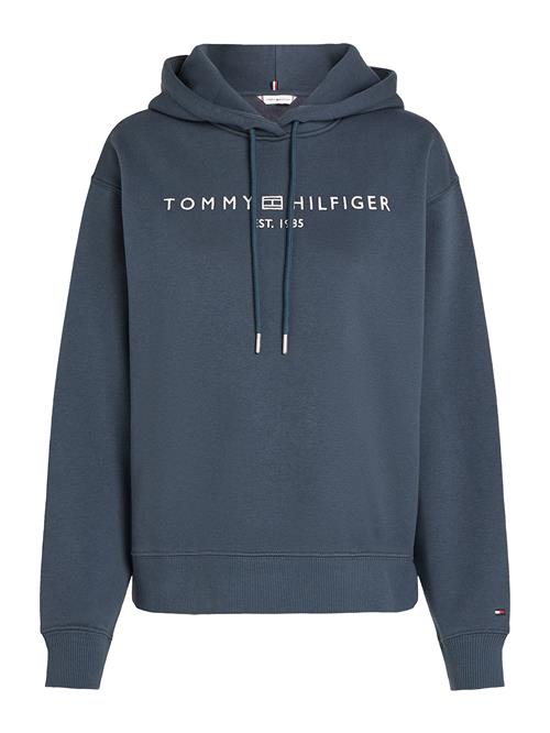 Se TOMMY HILFIGER Sweatshirt  navy / hvid ved About You