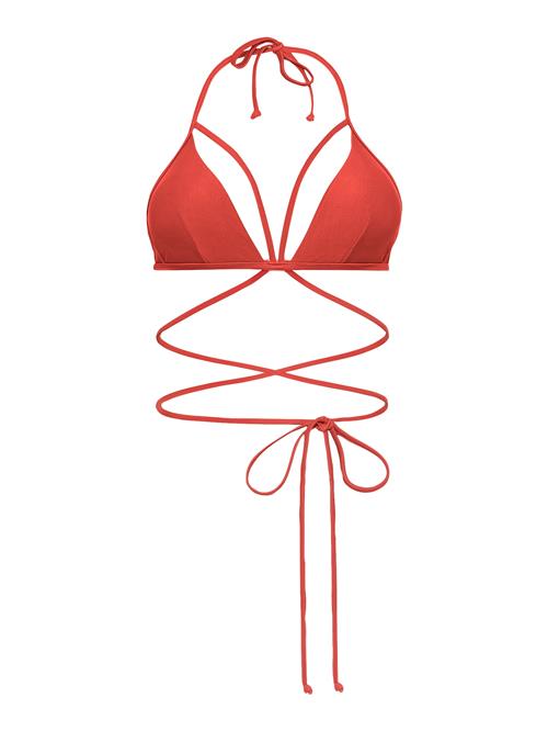 Se LSCN by LASCANA Bikinioverdel 'Gina'  rustrød ved About You