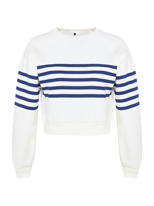 Trendyol Sweatshirt  ecru / marin
