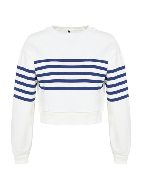 Trendyol Sweatshirt  ecru / marin