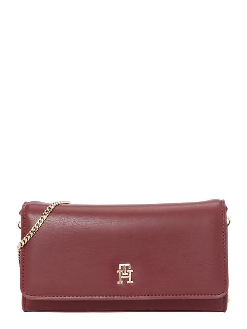 Se TOMMY HILFIGER Clutch 'ETERNITY'  guld / burgunder ved About You