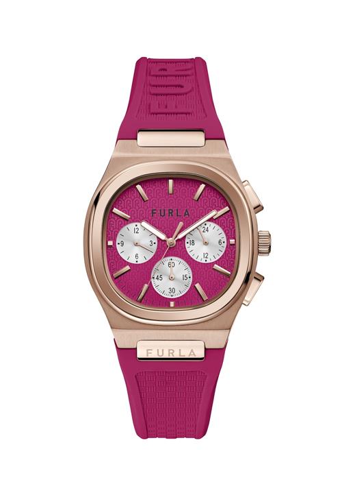 FURLA Analogt ur  rosa guld / fuchsia