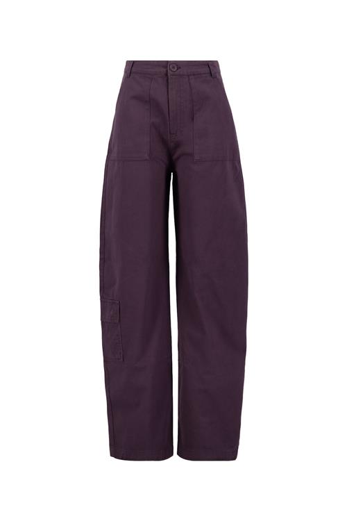 ALPHA INDUSTRIES Cargobukser 'Field Pant W'  aubergine