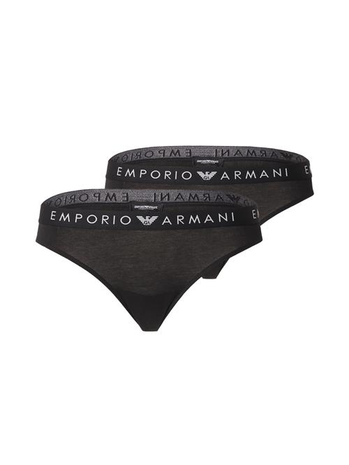 Emporio Armani Slip  sort / hvid